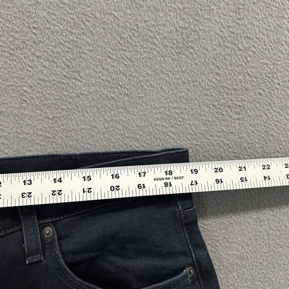 Levis Jeans Mens 38x30 Blue Premium Lot 502 Tapered Leg Stretch Denim Big E - Picture 9 of 11